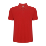 Herren-Piqué-Polo aus Materialmix, 190 g/m2, Roly farbe rot