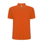 Herren-Piqué-Polo aus Materialmix, 190 g/m2, Roly farbe orange