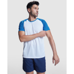 Unisex-Kurzarm-Sportshirt aus Polyester, 140 g/m2, Roly farbe köngisblau Lifestyle-Bild