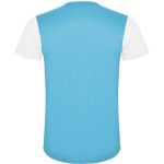 Unisex-Kurzarm-Sportshirt aus Polyester, 130 g/m2, Roly farbe weiß zweite Rückansicht