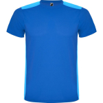 Unisex-Kurzarm-Sportshirt aus Polyester, 130 g/m2, Roly farbe köngisblau