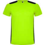 Unisex-Kurzarm-Sportshirt aus Polyester, 130 g/m2, Roly farbe lindgrün