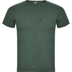 Meliertes Herren-Shirt aus Materialmix, 150 g/m2, Roly farbe grün mamoriert