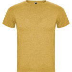 Meliertes Herren-Shirt aus Materialmix, 150 g/m2, Roly farbe dunkelgelb