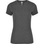 Damen-Shirt aus Baumwolle und Polyester, 150 g/m2, Roly farbe schwarz