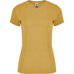 Damen-Shirt aus Baumwolle und Polyester, 150 g/m2, Roly farbe dunkelgelb