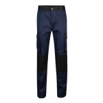 Arbeits-Twillhose aus Baumwolle und Polyester, 240 g/m2 farbe blau dritte Ansicht