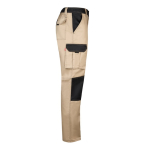 Arbeits-Twillhose aus Baumwolle und Polyester, 240 g/m2 farbe beige fünfte Ansicht