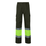 Unisex-Arbeitshose aus Baumwolle und Polyester, 210 g/m2 farbe militärgrün dritte Ansicht