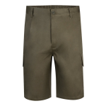 Bermudas aus Twill, Baumwolle und Polyester, 200 g/m2 farbe militärgrün dritte Ansicht