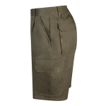 Bermudas aus Twill, Baumwolle und Polyester, 200 g/m2 farbe militärgrün vierte Ansicht