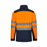 Große Softshell-Fleecejacke aus Polyester und Elastan, 280 g/m2, Velilla farbe orange