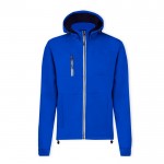 Softshell-Jacke mit hohem Kragen mit Mikrofleece, 300 g/m2 farbe blau erste Ansicht