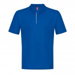 Herren-Polo aus recyceltem Polyester, 180 g/m2 farbe köngisblau