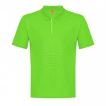 Herren-Polo aus recyceltem Polyester, 180 g/m2 farbe lindgrün