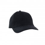 Basecap aus Baumwolle mit Schnallenverschluss, 255 g/m² farbe schwarz