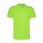 Piqué Sportpolo aus Polyester für Kinder, 150 g/m2, Roly farbe lindgrün