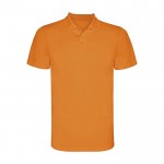 Piqué Sportpolo aus Polyester für Kinder, 150 g/m2, Roly farbe neonorange