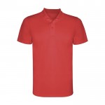 Piqué Sportpolo aus Polyester für Kinder, 150 g/m2, Roly farbe rot