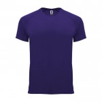 Sport-T-Shirt aus 100% Polyester für Kinder, 135 g/m2, Roly farbe violett