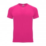 Sport-T-Shirt aus 100% Polyester für Kinder, 135 g/m2, Roly farbe neonpink