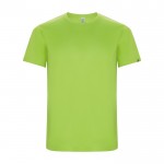 Kinder-Sportshirt aus 50% rPET, 135 g/m2, Roly farbe lindgrün