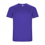 Kinder-Sportshirt aus 50% rPET, 135 g/m2, Roly farbe violett