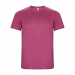 Kinder-Sportshirt aus 50% rPET, 135 g/m2, Roly farbe pink