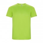 Kinder-Sportshirt aus 50% rPET, 135 g/m2, Roly farbe neongrün