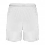 Sportshorts aus 100% Polyester für Kinder, 140 g/m2, Roly farbe weiß zweite Rückansicht