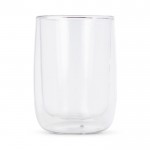 Doppelwandige Kaffeetasse aus Glas, 320 ml farbe transparent zweite Ansicht