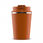 Doppelwandige To Go Kaffeetasse, für 280-ml-Kaffeemaschine farbe orange