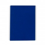 Notizblock mit flexiblem Cover in vielen Farben, 150 Blatt farbe blau zweite Ansicht