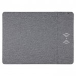 Faltbares Mousepad mit kabellosem Ladegerät farbe grau vierte Ansicht