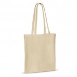 OEKO-TEX-zertifizierte Baumwolltasche, 140 g/m2 farbe beige