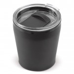 Edelstahlbecher passt unter Kaffeemaschine, 180 ml farbe schwarz