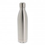 Luftdichte doppelwandige Edelstahlflasche, 750 ml farbe silber