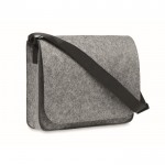 Bedruckbare Tasche für Notebook 15'' Farbe grau erste Ansicht