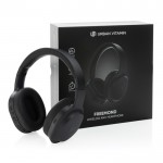 Premium-Kopfhörer als Werbegeschenk Farbe schwarz Ansicht mit Box
