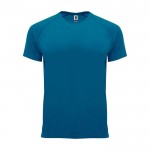 Sport-T-Shirt aus 100% Polyester 100%, 135 g/m2, Roly farbe dunkelblau