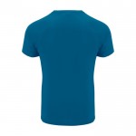 Sport-T-Shirt aus 100% Polyester 100%, 135 g/m2, Roly farbe dunkelblau zweite Rückansicht