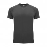 Sport-T-Shirt aus 100% Polyester 100%, 135 g/m2, Roly farbe graphit