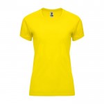 Sport-T-Shirt aus 100% Polyester für Damen, 135 g/m2, Roly farbe gelb