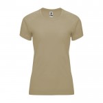 Sport-T-Shirt aus 100% Polyester für Damen, 135 g/m2, Roly farbe taupe