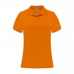 Piqué Sportpolo aus Polyester für Damen, 150 g/m2, Roly farbe neonorange