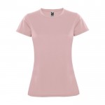 Piqué Sport-T-Shirt für Damen, 150 g/m2, Roly farbe hellrosa