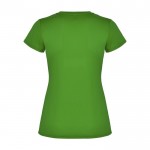 Piqué Sport-T-Shirt für Damen, 150 g/m2, Roly farbe apfelgrün zweite Rückansicht