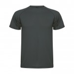 Piqué-Sport-T-Shirt für Herren, 150 g/m2, Roly farbe graphit