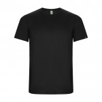 Herren-Sportshirt aus 50% rPET, 135 g/m2, Roly farbe schwarz