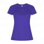 Sport-T-Shirt aus 50% rPET für Damen, 135 g/m2, Roly farbe violett